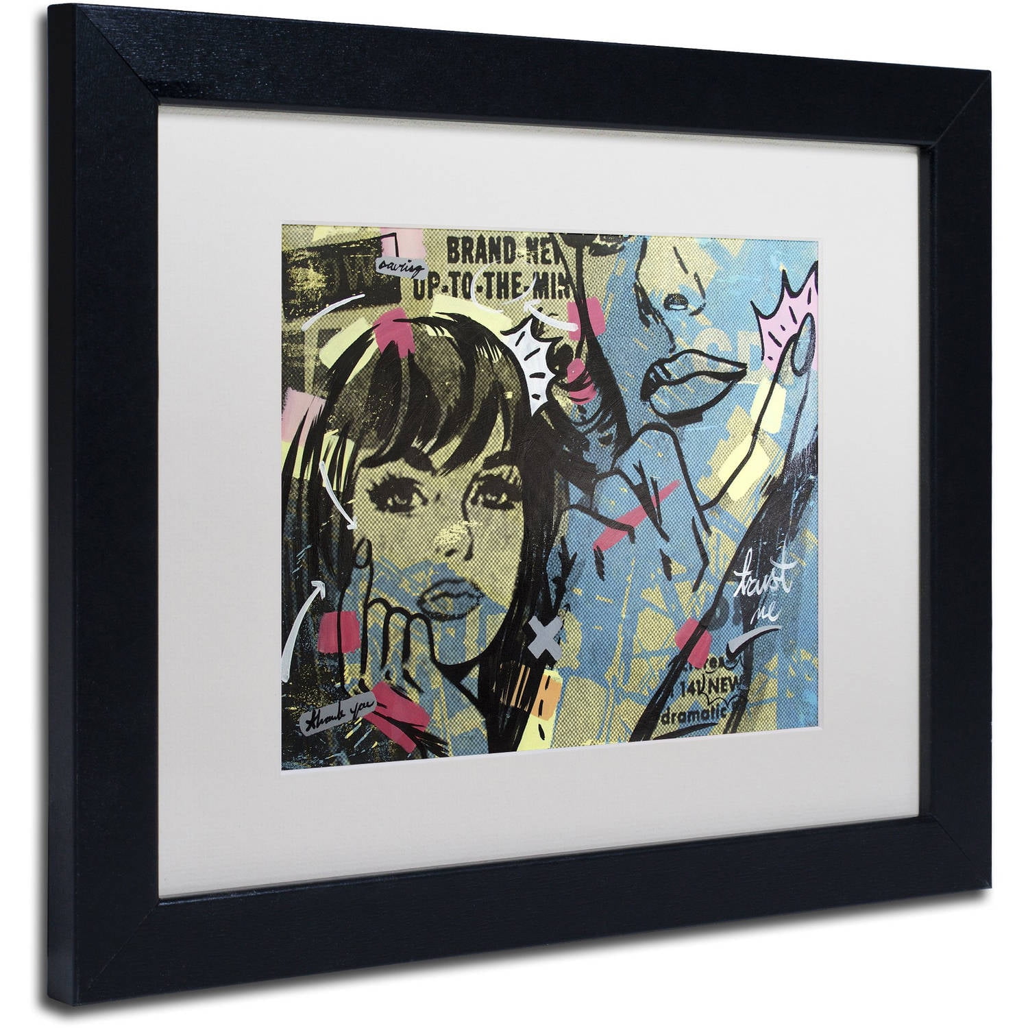 Dan Monteavaro 'New Dramatic' Matted Framed Art