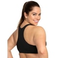 thumbnail image 5 of Fruit of the Loom Women's Tank Style Cotton Sports Bra, 3-Pack, Style- 9012, 5 of 6