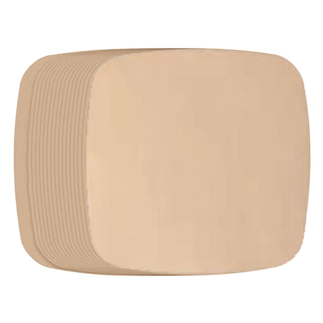 Revestimientos de papel desechables para freidora de aire: 100/200 Uds. Papel pergamino cuadrado perforado/no poroso de 9 pulgadas