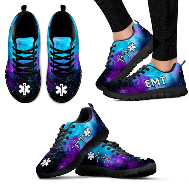 Chaussures Design Étoile de Rêve Imprimées Légères pour Extérieur Confortables Design Médical Infirmière Chaussures Décontractées