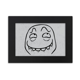 thumbnail image 1 of desgraciado negro lindo patron de chat marco de fotos de escritorio imagen arte negro pintura 5x7 pulgadas, 1 of 4