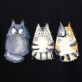 thumbnail image 3 of CafePress - Three 3 Cats - Kids Hooded Sweatshirt, Classic Hoodie, 3 of 4