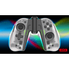 Motion Controllers pair with a USB Type-C Charging Cable & Joy-Con Alternative compatible with Nintendo Switch - Clear White