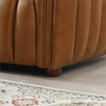 thumbnail image 6 of Pemberly Row Modern Luxry Tight Back Geniune Leather Couch in Cognac Tan, 6 of 6