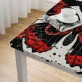 thumbnail image 5 of WYYP Butterfly Star Symbolism Square Tablecloth for Outdoor Picnic Camping and Indoor Kitchen Dining Party 100% Polyester Fiber 52*52, 5 of 8