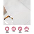 thumbnail image 6 of Orange Gray Ombre Kitchen Dish Towels for Drying Dishes Set of 4, Modern Geometric Moire Abstract Art Waffle Weave Microfiber Hand Tea Bathroom Towels Quick Dry & Absorbent Towel 15.7x23.6, 6 of 7