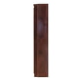 thumbnail image 4 of Pemberly Row 15 Shelf Bookcase Wall with Doors 91"Wx72"H in Cherry, 4 of 7