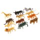 thumbnail image 2 of Juego de juguetes de figura de bosque de vida salvaje artificial de 12 piezas, juego de juguetes de plástico, kit de modelos, regalo de vacaciones para niños Inevent WJ3120-00B, 2 of 7