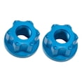 thumbnail image 3 of 2x Tuercas De Eje De Cubo De Rueda De Bicicleta Para Bicicleta De Pi?ón Fijo M9 Tuerca De Eje Delantero Antideslizante Azul, 3 of 8