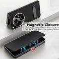 thumbnail image 2 of for OnePlus Open Case with Kickstand, Premium Classic PU Leather for OnePlus Open Flip Cover, Magnetic Closure and Camera Protector Slim Hard PC Back, 2 of 5