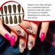 thumbnail image 4 of Uñas Postizas Minnieouse 24 Piezas Suministros de Bricolaje Dorado, 4 of 6