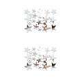 thumbnail image 1 of Billuyoard Paquete de 20 pegatinas de espejo para pared, calcomanía decorativa para nevera, decoración del hogar, color plateado Plata 2Conjunto, 1 of 6