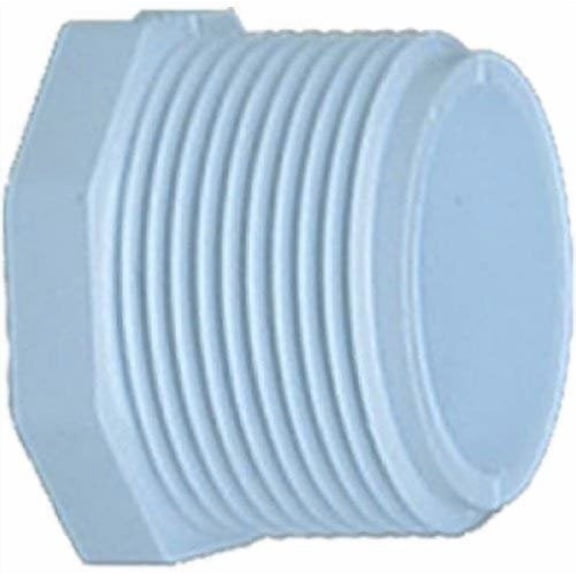 Genova Products 31815 PVC SCH. 40 Threaded Plugs, 1-1/2"