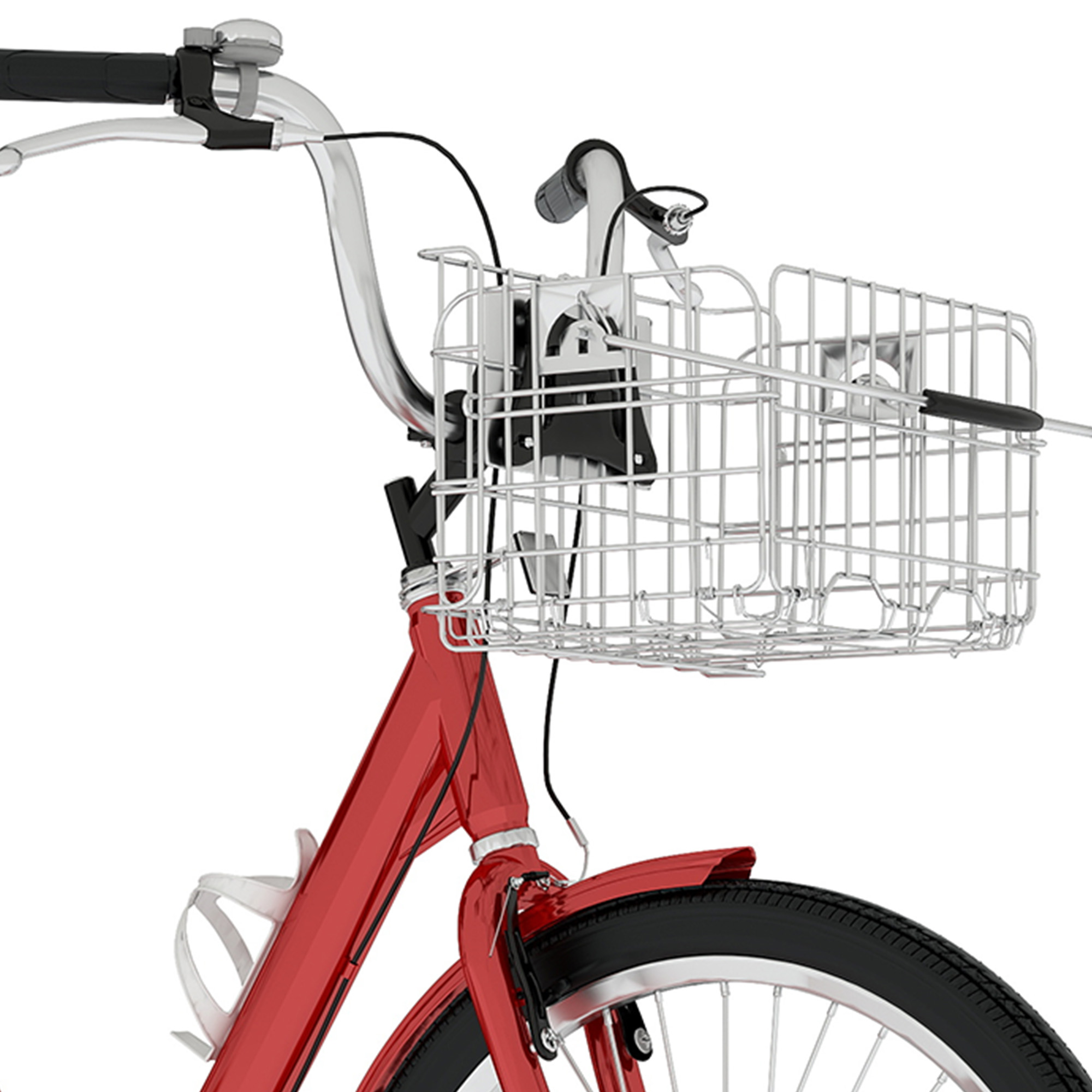 Uforic Adult Tricycle 24 Inch Single Speed Cruiser Trike with Seat Backrest