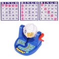thumbnail image 2 of MasteelfCA 1pc Simulated Bingo Game Drawing Machine Board Game Children Educational Playthings (Blue), 2 of 7