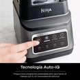 thumbnail image 4 of NINJA, Licuadora Profesional Plus, Capacidad de 72 Oz, 3 Funciones para Smoothie, Bebidas Congeladas y Helado, 1400 Watts, Auto IQ, Color Gris, BN701LAA, 4 of 5