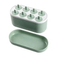 thumbnail image 2 of Food Grade Popsicle Mold with Lid, Reusable Ice Maker Tray for Homemade Frozen Treats, Fruit Puree, Yogurt, and Pudding, Easy Release Silicone Bar Mold for Freezer, 2 of 6