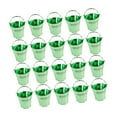 thumbnail image 5 of FVDPWYE 20Pcs Small Candy Buckets Cookie Barrel Party Favors with Handle Fashion Wedding Green, 5 of 9