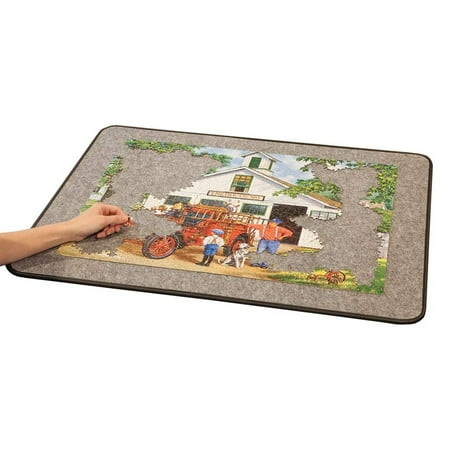 Bits and Pieces Easy-Move Jigsaw Puzzle Pad 24 x 33 Inch Surface Large