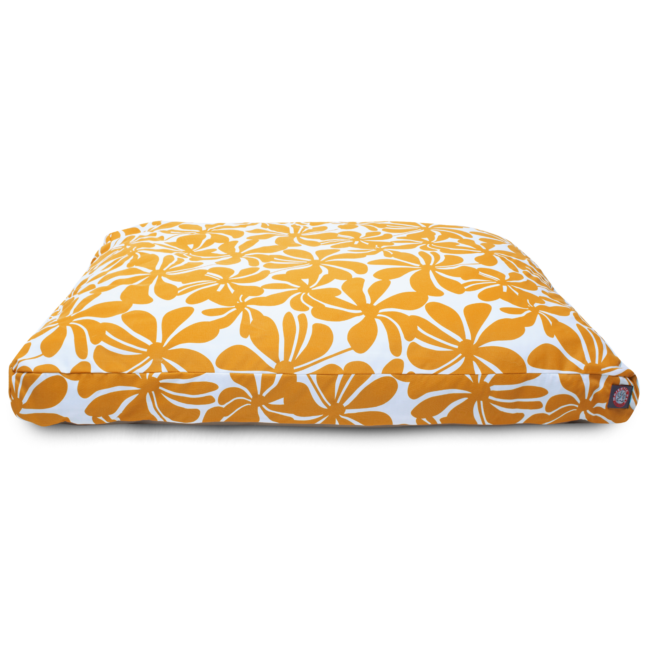 Majestic Pet | Plantation Rectangle Pet Bed For Dogs, Removable Cover, Yellow, Extra Large