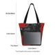 thumbnail image 3 of Balery Black Dog Red Background Bolsa de Hombro con Diseño, Bolsa Grande y Duradera, Bolsa Versátil para Compras, 3 of 6