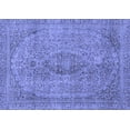 thumbnail image 1 of Ahgly Company Indoor Rectangle Abstract Blue Modern Area Rugs, 7' x 9', 1 of 4