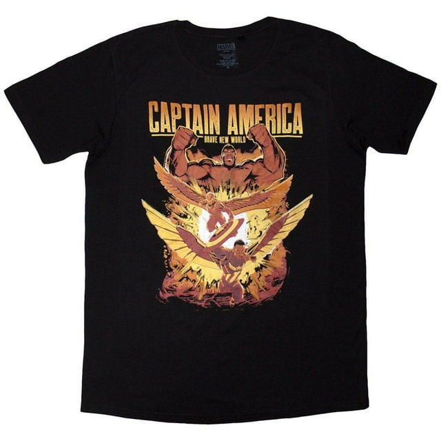 Captain America: Brave New World Adult Explosion T-Shirt