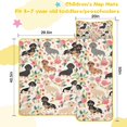 thumbnail image 5 of Dachshund and Flower Toddler Nap Mats for Kids Preschool,Sleeping Mat Bag or Kids,Toddler Sleeping Bag,Toddler Nap Mat or Daycare, 5 of 6
