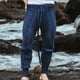 thumbnail image 1 of Pantalones deportivos casuales con cintura elástica y cordones para hombre, 1 of 6