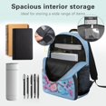 thumbnail image 5 of Aplkyhs Cute Axolotl School Backpack for Boys Girls Ages 6-18 Large Capacity Ergonomic Padded Shoulder Straps Back to School Gift for Elementary Middle High School Students, 5 of 7