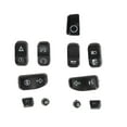 thumbnail image 2 of 11 Pieces Control Switch Cap Buttons Fits For Glide Road King Models 14-19, 2 of 9
