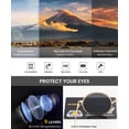 thumbnail image 7 of Round Polarized Sunglasses for Men Women Retro Metal Hippie Circle Style Sun Glasses UV Protection 3pack, 7 of 7