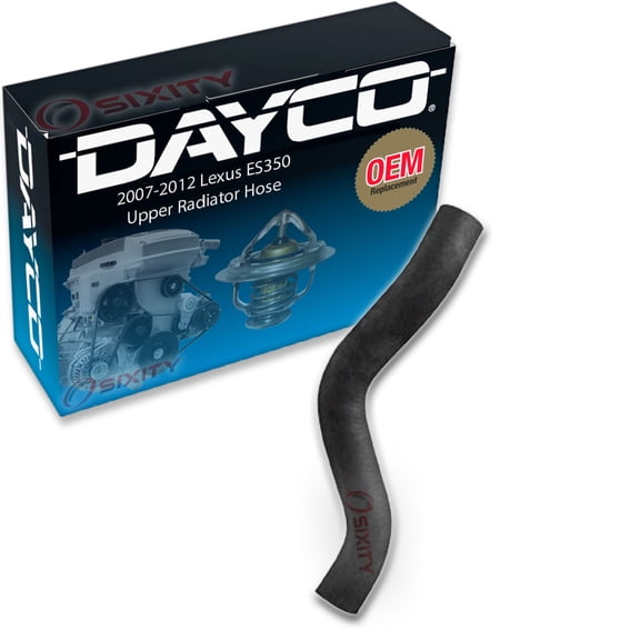 Dayco Upper Radiator Coolant Hose compatible with Lexus ES350 2007-2012