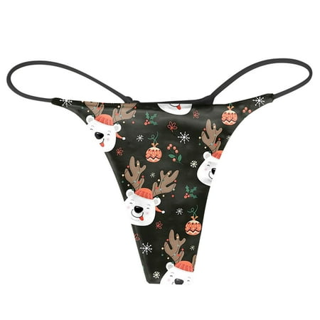 

Aayomet Womens Boxers Out Underwear Panties Lace Sexy Crochet Lace Up For Women Panty Hollow Black XXL