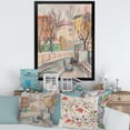 thumbnail image 3 of Designart 'Lanes In Moscow Cityscape' Traditional Framed Art Print, 3 of 4