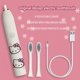 thumbnail image 4 of Sanrio-cepillo de dientes eléctrico Hello Kitty, 6 engranajes, onda de sonido ajustable, protector de goma de pelo suave, portátil, batería de larga duración, regalo de amigo, 4 of 4