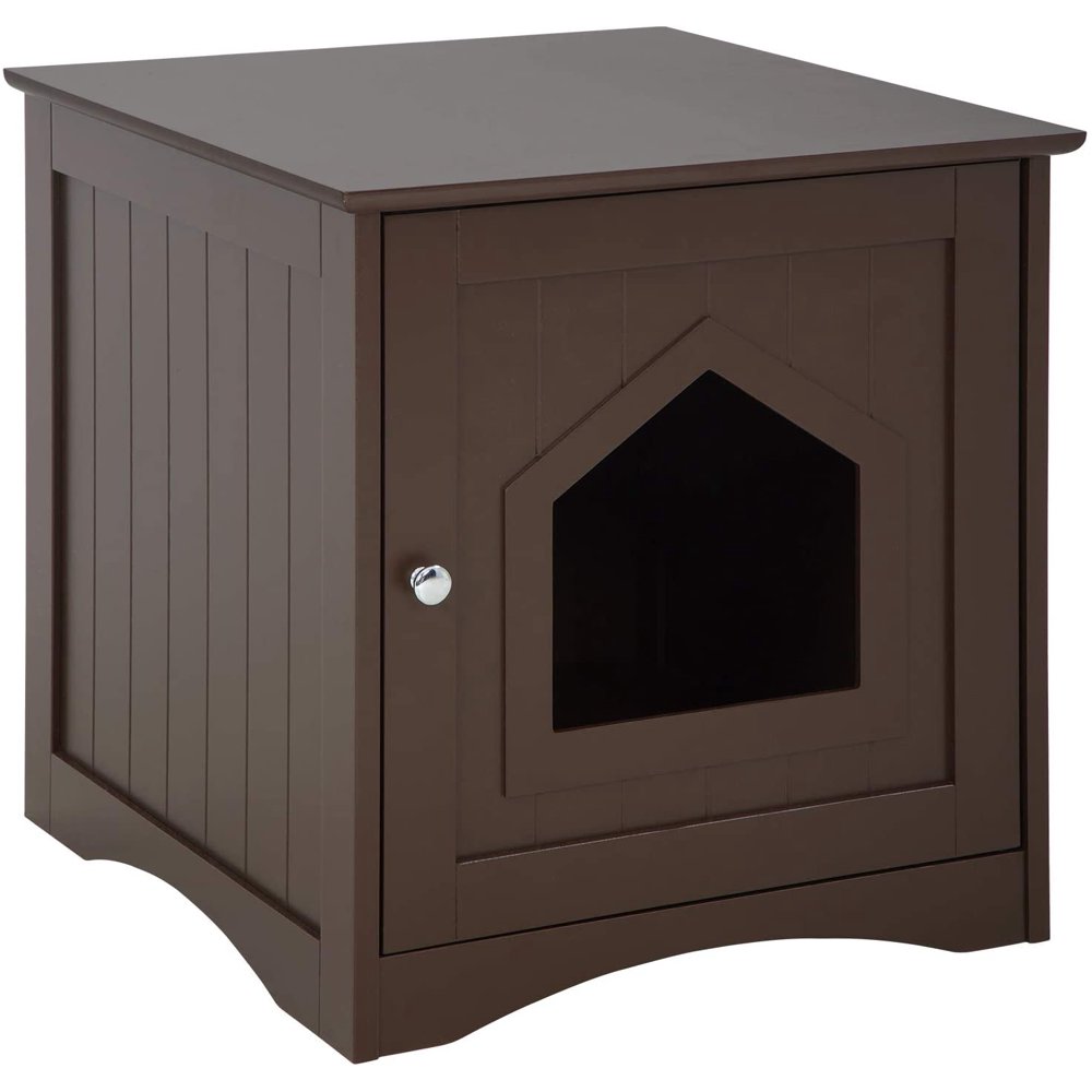 Cat Litter Box Enclosure Covered Litter Box Enclosed Cat House Condo