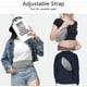 thumbnail image 3 of Riñonera Riñonera para Hombres Mujeres Riñonera Unisex con Conector para Auriculares y 4 Bolsillos con Cremallera Cinturón Ajustable para Entrenamiento al Aire Libre Senderismo-Gris Claro-mm, 3 of 8