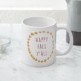 thumbnail image 5 of CafePress - Happy Fall Y'all - 20 Oz White Ceramic Mega Mug, 5 of 5