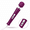 Purple, variant on Multi-functional Massager with 10 Powerful Vibration,Big Massage Power Massager,Handheld Personal Wand Massager,Electric Massage Tool for Foot Neck Back Hand Leg Arm Shoulder