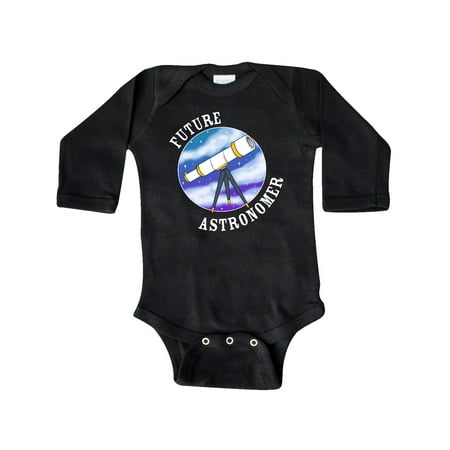 

Inktastic Future Astronomer Gift Baby Boy or Baby Girl Long Sleeve Bodysuit