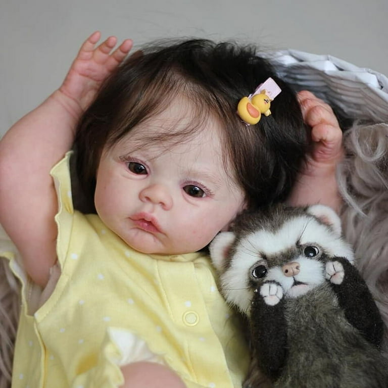 Meadow Reborn Doll, Rooted Hair Reborn, Reborn Doll Hair