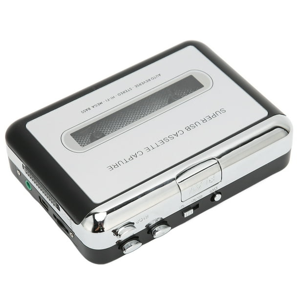 Reproductor de casete, reproductor de casete, convertidor de CD M multifuncional portátil, reproductor de cinta de casete USB, meticulosamente diseñado