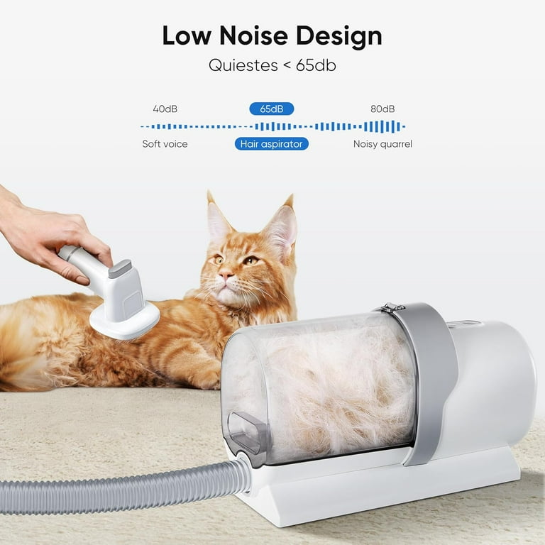 Cordless with Kit Vacuum Grooming Dog Simenmax ジミンちゃんクリーナー Clippers, Cup 2.5L アイドル