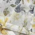 thumbnail image 6 of Fragrantex Floral Sheer Window Curtains, 40"W x 95"L, 6 of 7