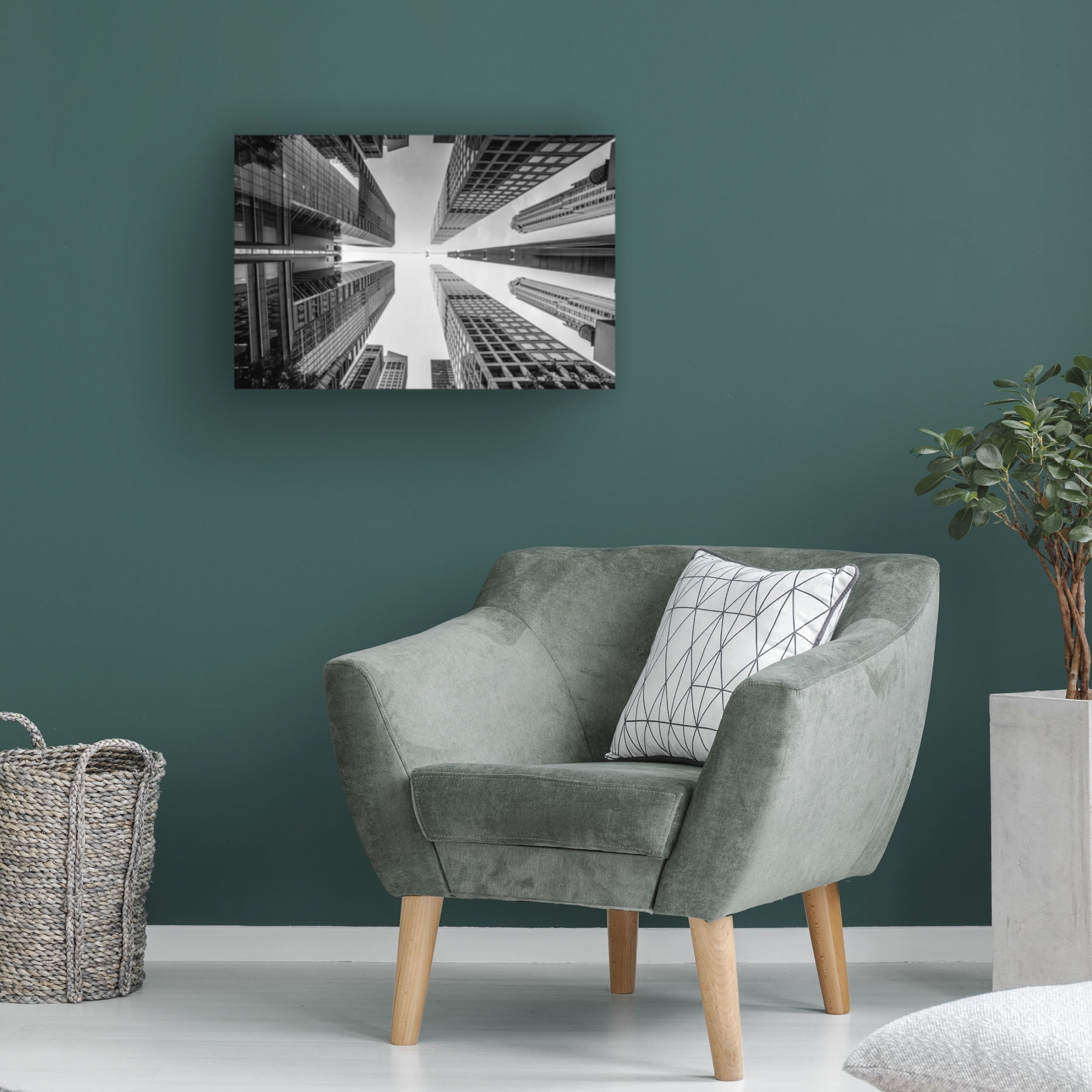 Trademark Fine Art Christopher R Veizaga Things are Looking Up Canvas Wall Art