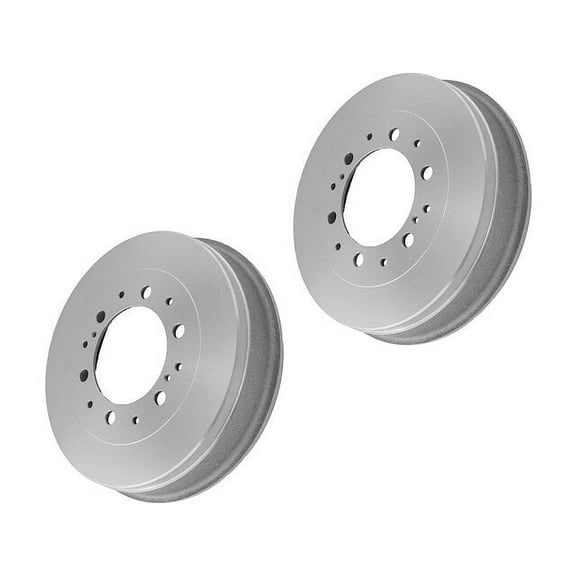 Rear Brake Drum Set - Compatible with 2005 - 2019 Toyota Tacoma 2006 2007 2008 2009 2010 2011 2012 2013 2014 2015 2016 2017 2018