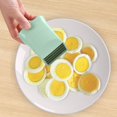 thumbnail image 6 of 2Pcs Strawberry Slicer - Cup Slicer - Cup Fruit Slicer - VOGDORA Cup Slicer Handheld - 2024 New Mini Fruit Slicer Cup - Stainless Steel Kitchen Essentials, Green, 6 of 7