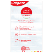 Colgate Optic White Renewal Teeth Whitening Toothpaste, Mint, 3 oz, 2 Pack