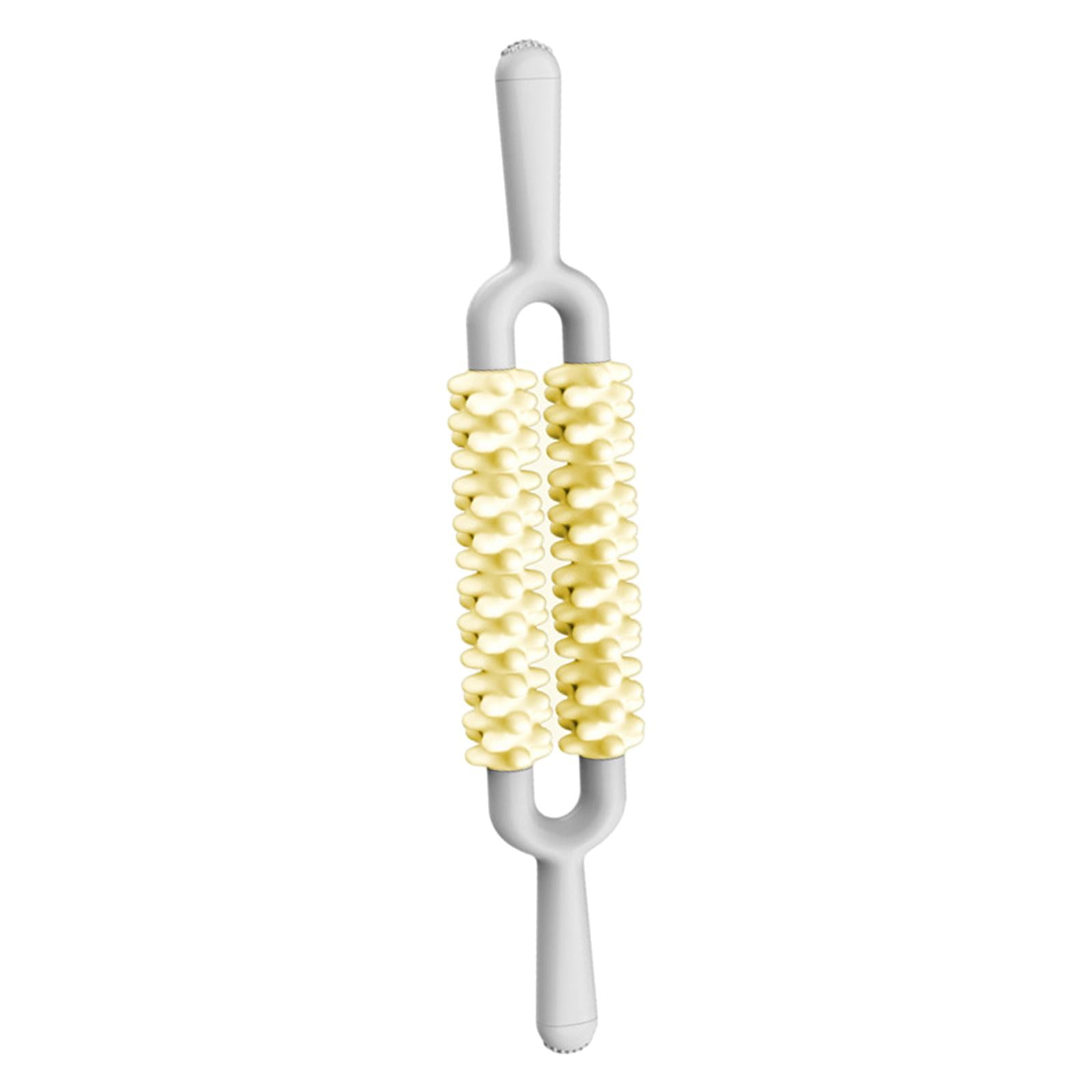 Massage Roller Stick Equipment Yoga Column for Workout, Exercise and Running Yellow